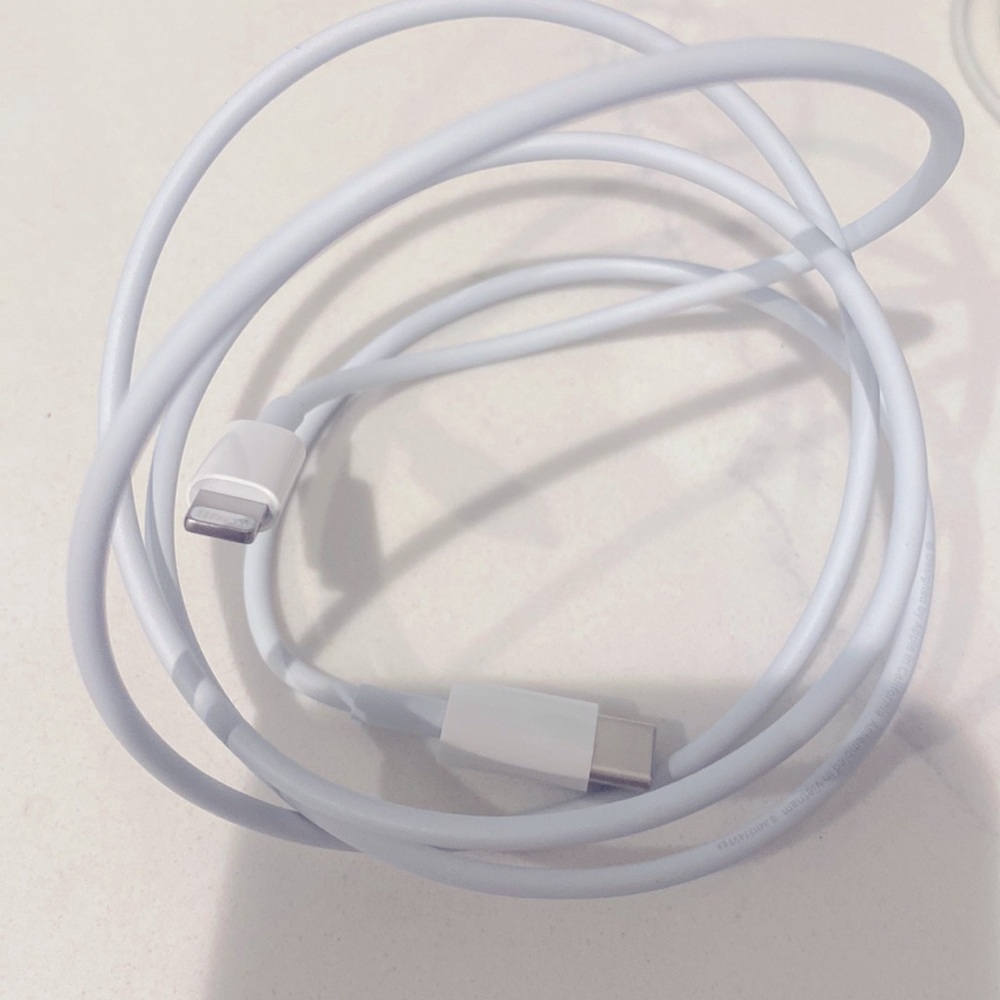 New iPhone charger cord